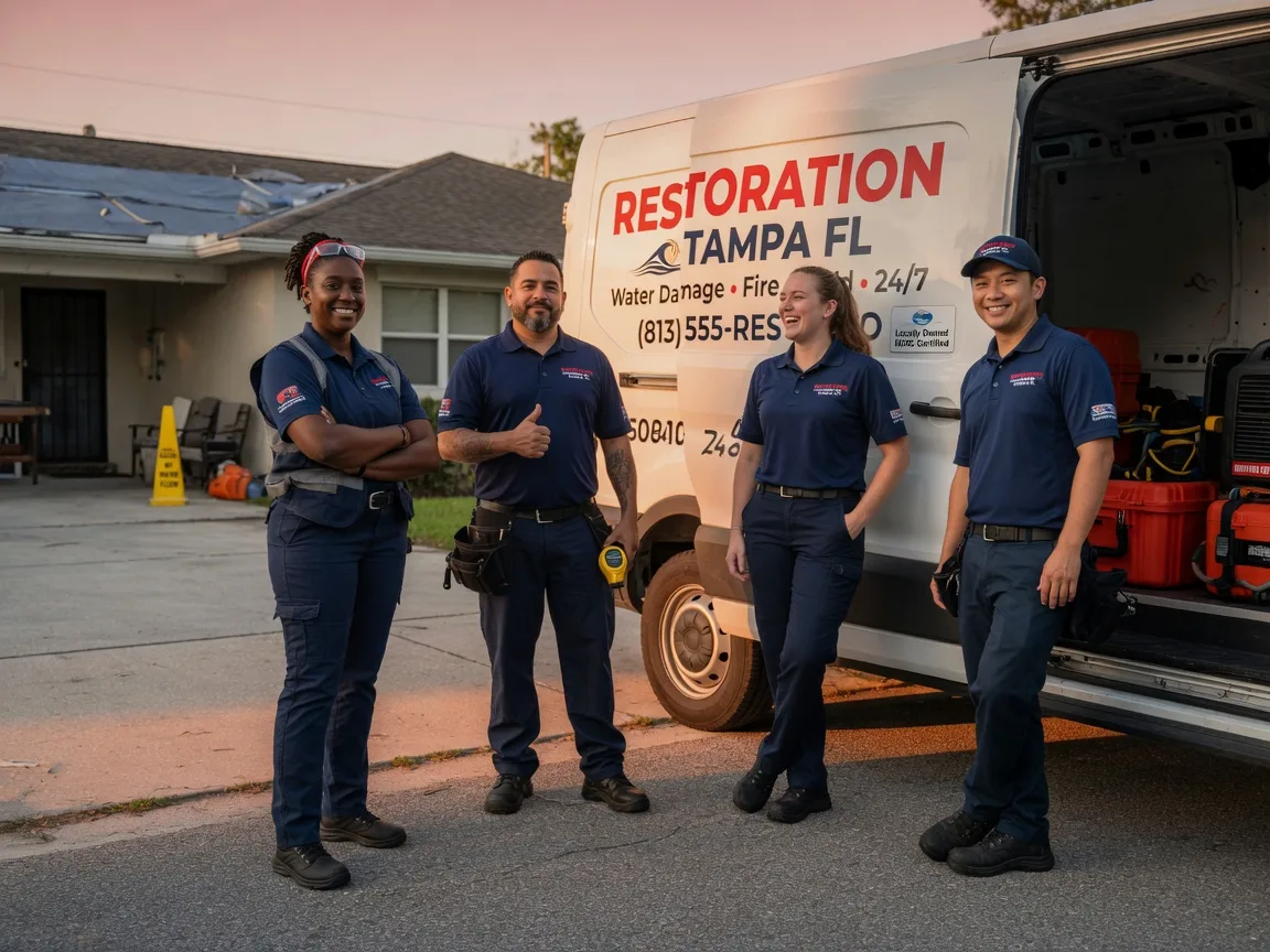Water Damage Restoration company in Rockland, WI